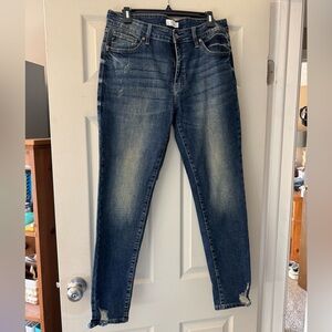 KanCan Women’s Distressed Skinny Jeans